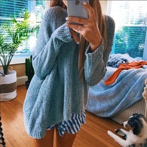 Aerie Cozy Beachy Knit Sweater / Pullover